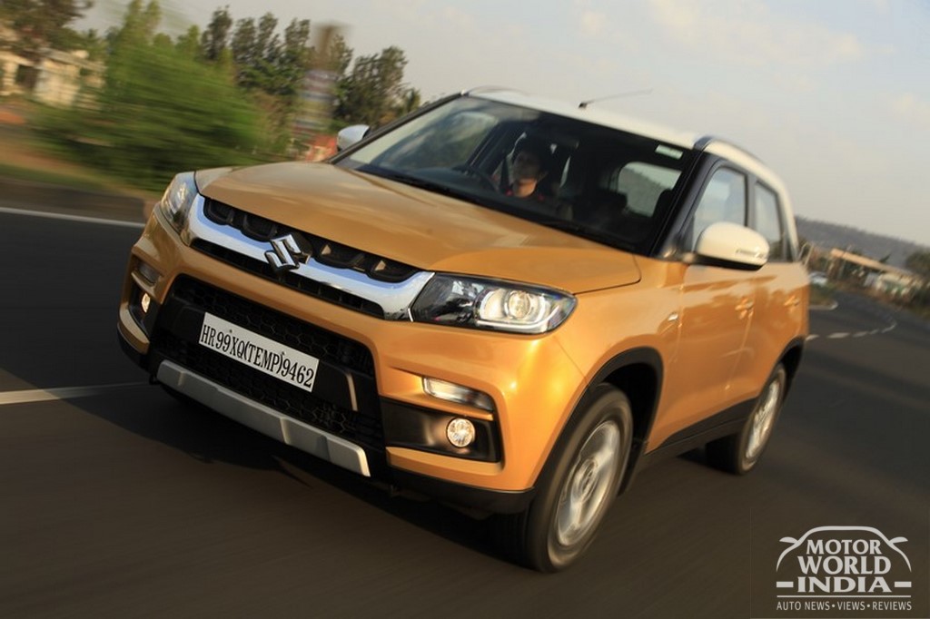 Maruti Vitara Brezza Front Three Quarter