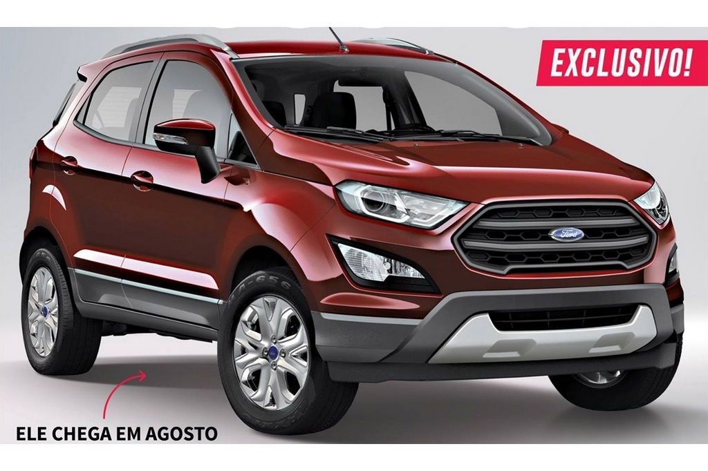 2017 Ford Ecosport Facelift Front