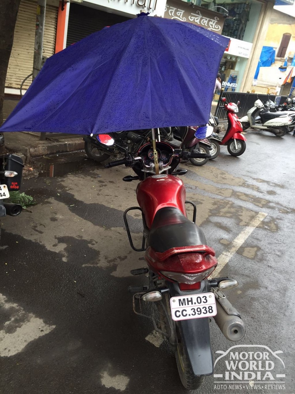 Honda CB Unicorn Umbrella Motorcycle