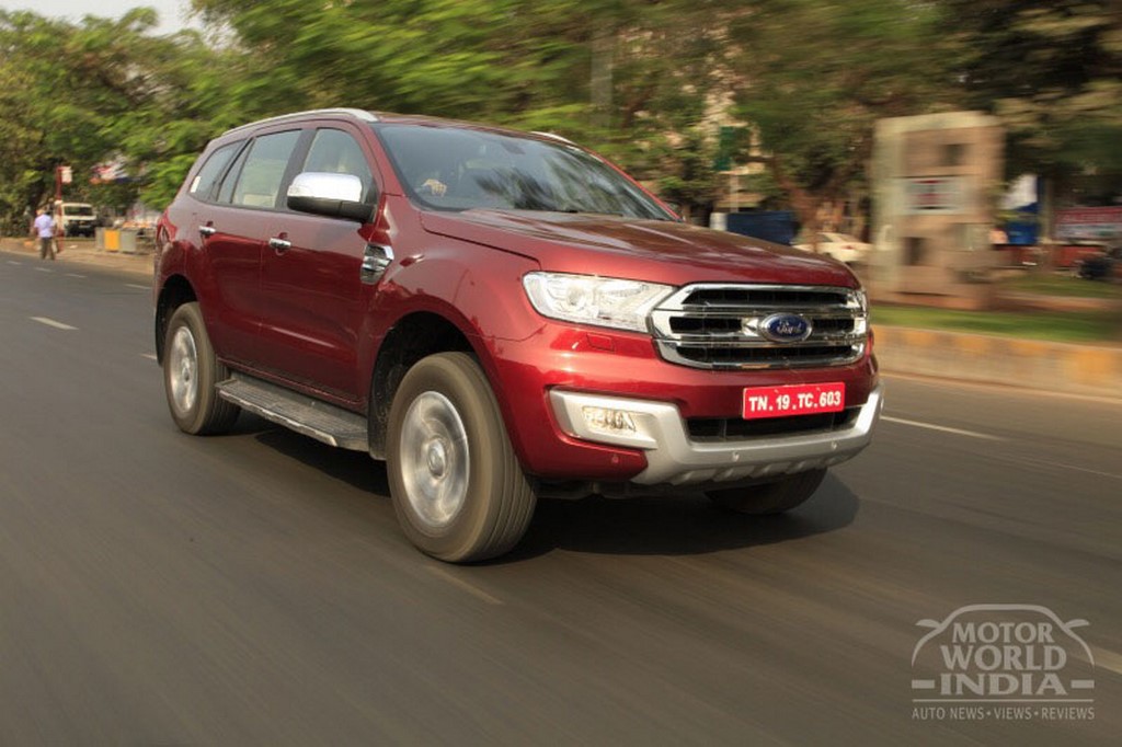 Ford Endeavour Front Three Quarter