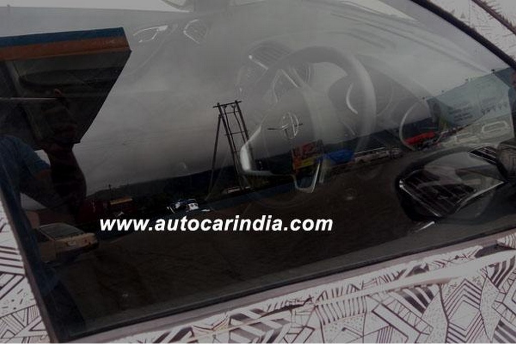 Tata Tiago AMT Spied