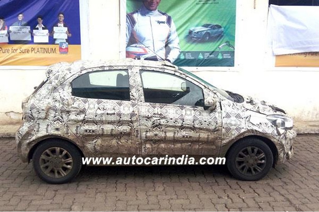 Tata Tiago AMT Spied