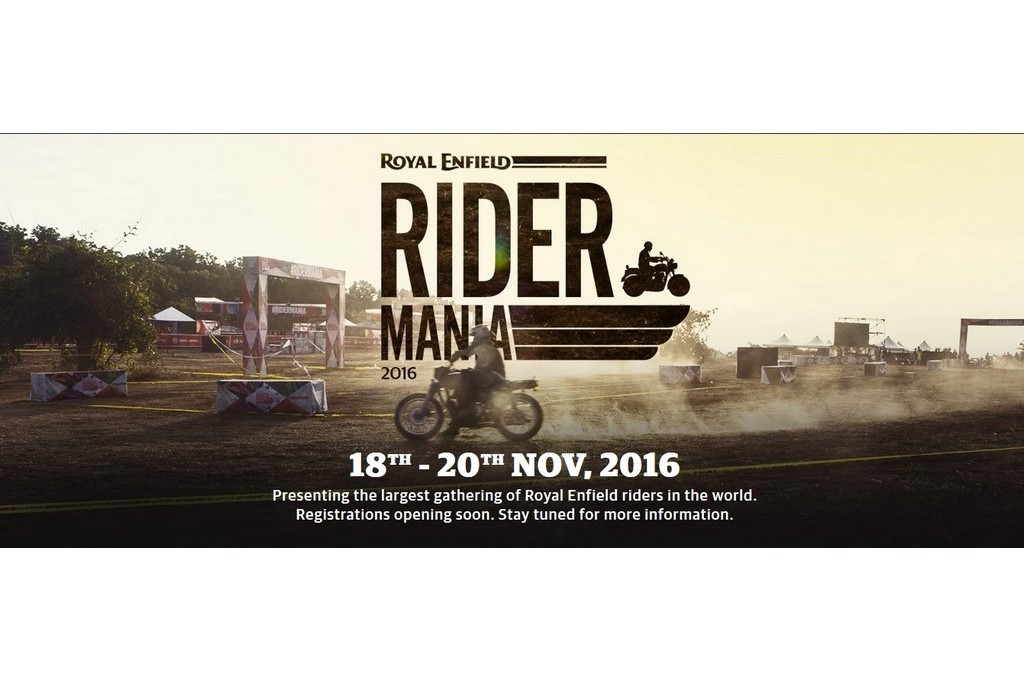 Royal Enfield Rider Mania 2016