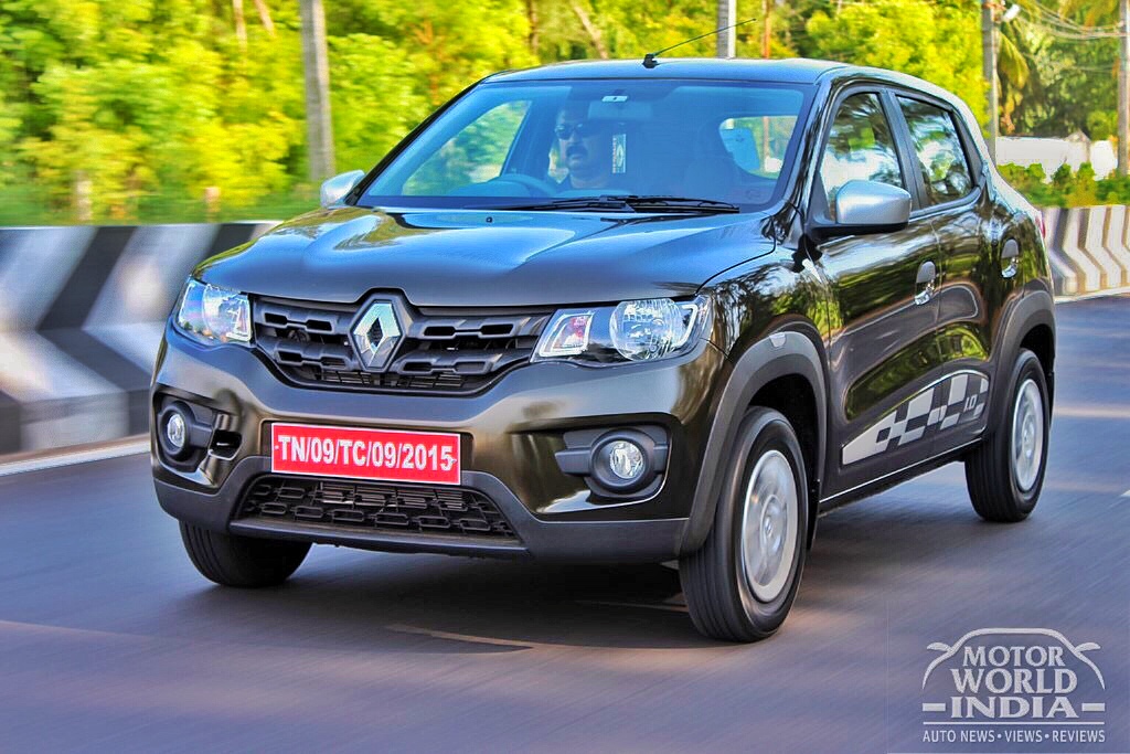 Renault Kwid 1.0 Front Three Quarter