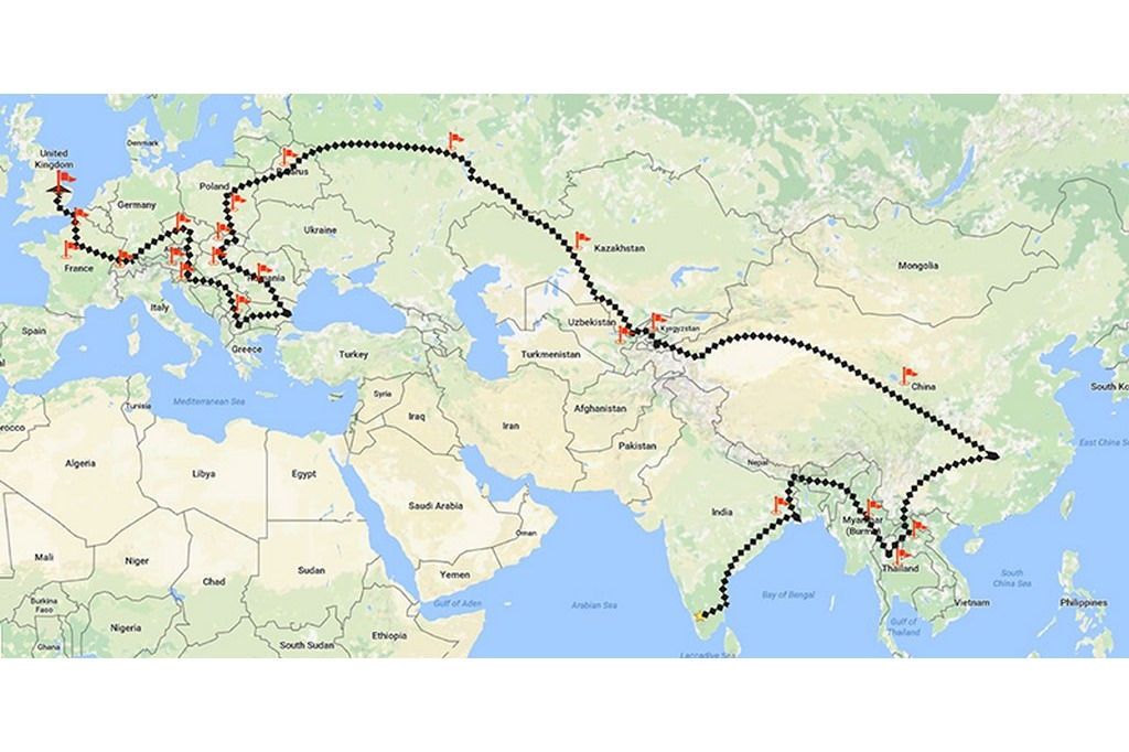 Tata HEXA mission map