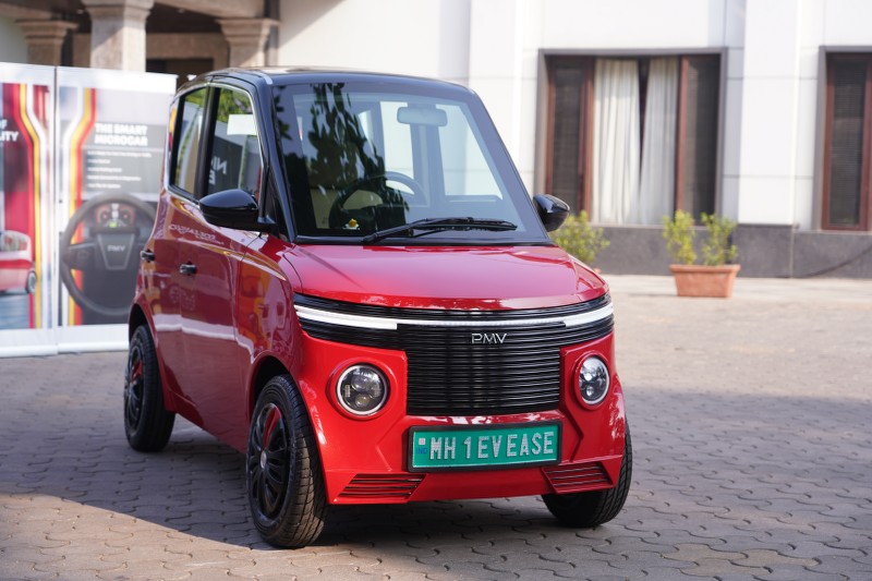 PMV EasE Electric quadricycle launched at Rs 4.79 lakh, India