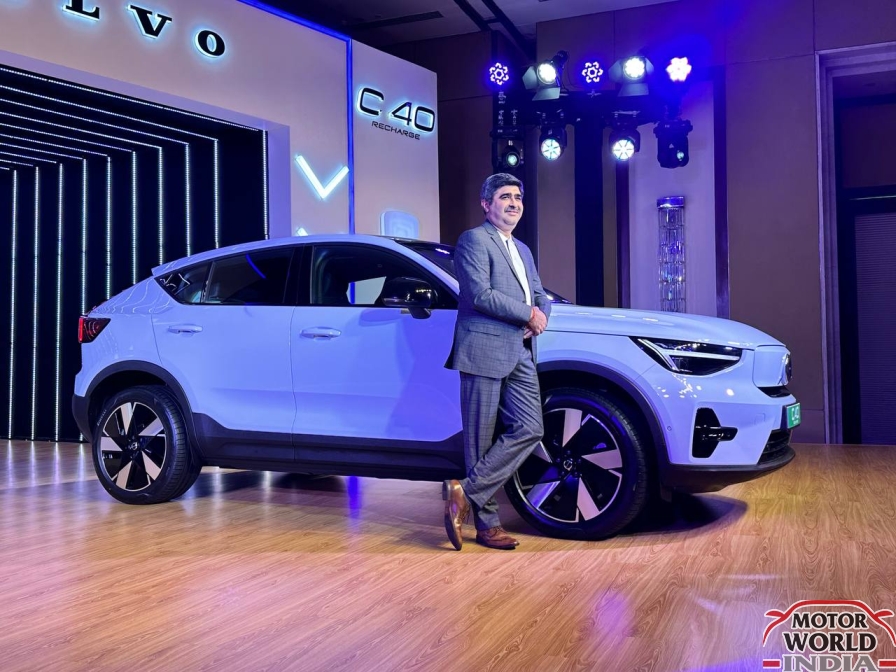 Volvo unveils the C40 Recharge Electric SUV in India, launch & price